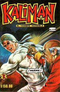 Cover Thumbnail for Kalimán El Hombre Increíble (Promotora K, 1965 series) #1119