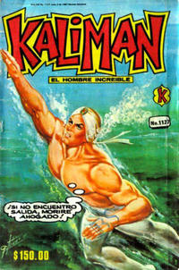 Cover Thumbnail for Kalimán El Hombre Increíble (Promotora K, 1965 series) #1127