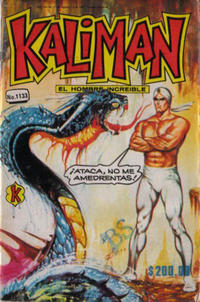 Cover Thumbnail for Kalimán El Hombre Increíble (Promotora K, 1965 series) #1133
