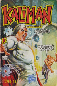 Cover Thumbnail for Kalimán El Hombre Increíble (Promotora K, 1965 series) #1140