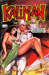 Cover Thumbnail for Kalimán El Hombre Increíble (Promotora K, 1965 series) #1142
