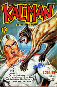 Cover Thumbnail for Kalimán El Hombre Increíble (Promotora K, 1965 series) #1151