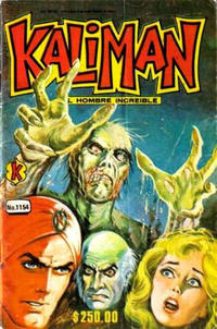 Cover Thumbnail for Kalimán El Hombre Increíble (Promotora K, 1965 series) #1154