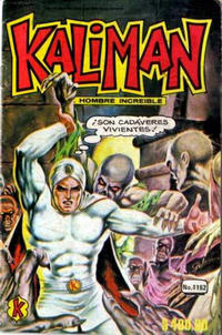 Cover Thumbnail for Kalimán El Hombre Increíble (Promotora K, 1965 series) #1162