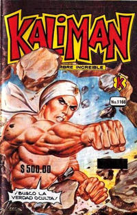 Cover Thumbnail for Kalimán El Hombre Increíble (Promotora K, 1965 series) #1166
