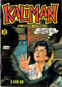 Cover Thumbnail for Kalimán El Hombre Increíble (Promotora K, 1965 series) #1186