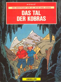 Cover Thumbnail for Die Abenteuer von Jo, Jette und Jocko (Schreiber & Leser, 1989 series) #5 - Das Tal der Kobras
