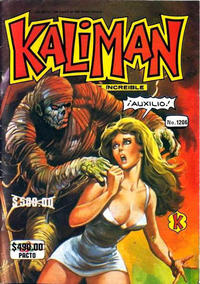 Cover Thumbnail for Kalimán El Hombre Increíble (Promotora K, 1965 series) #1206