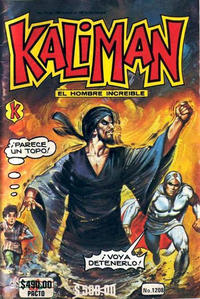 Cover Thumbnail for Kalimán El Hombre Increíble (Promotora K, 1965 series) #1208