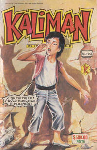 Cover Thumbnail for Kalimán El Hombre Increíble (Promotora K, 1965 series) #1254