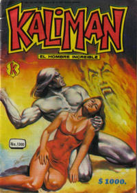 Cover Thumbnail for Kalimán El Hombre Increíble (Promotora K, 1965 series) #1300