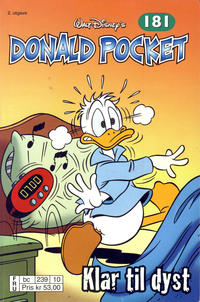 Cover Thumbnail for Donald Pocket (Hjemmet / Egmont, 1968 series) #181 - Klar til dyst [2. utgave bc 239 10]