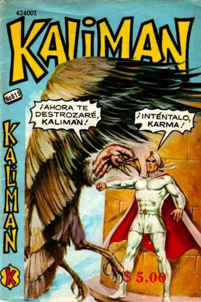 Cover for Kalimán El Hombre Increíble (Promotora K, 1965 series) #815
