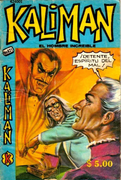 Cover for Kalimán El Hombre Increíble (Promotora K, 1965 series) #821