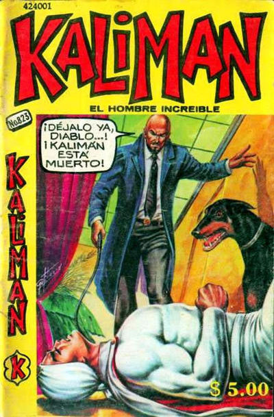 Cover for Kalimán El Hombre Increíble (Promotora K, 1965 series) #823