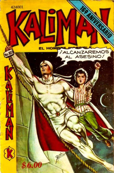 Cover for Kalimán El Hombre Increíble (Promotora K, 1965 series) #835