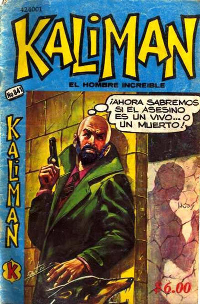 Cover for Kalimán El Hombre Increíble (Promotora K, 1965 series) #841