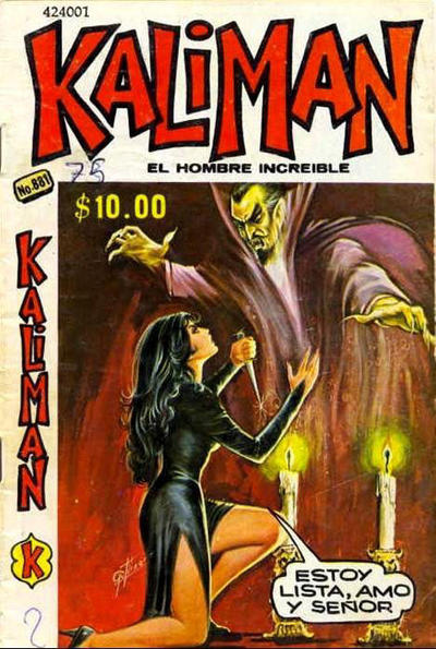 Cover for Kalimán El Hombre Increíble (Promotora K, 1965 series) #881