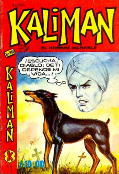 Cover for Kalimán El Hombre Increíble (Promotora K, 1965 series) #883