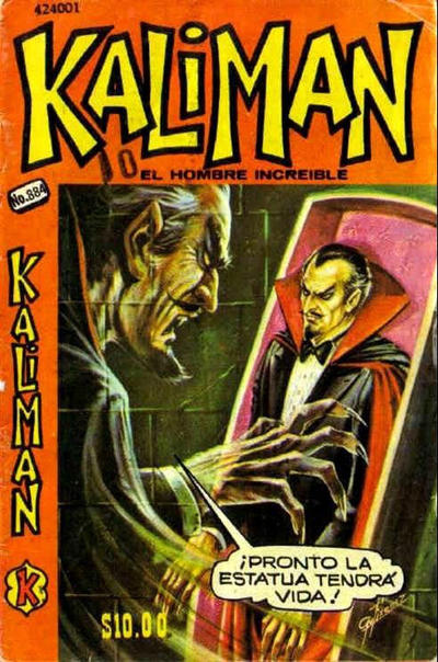 Cover for Kalimán El Hombre Increíble (Promotora K, 1965 series) #884
