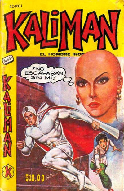 Cover for Kalimán El Hombre Increíble (Promotora K, 1965 series) #891