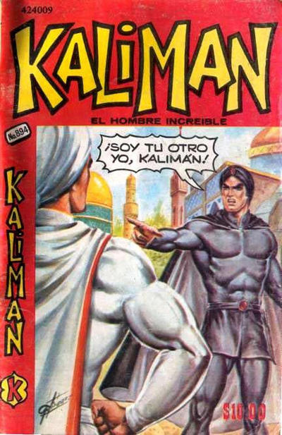 Cover for Kalimán El Hombre Increíble (Promotora K, 1965 series) #894