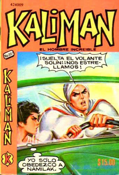 Cover for Kalimán El Hombre Increíble (Promotora K, 1965 series) #897