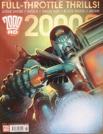 Cover for 2000 AD (Rebellion, 2001 series) #1895