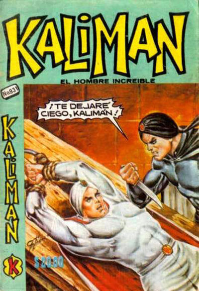 Cover for Kalimán El Hombre Increíble (Promotora K, 1965 series) #931