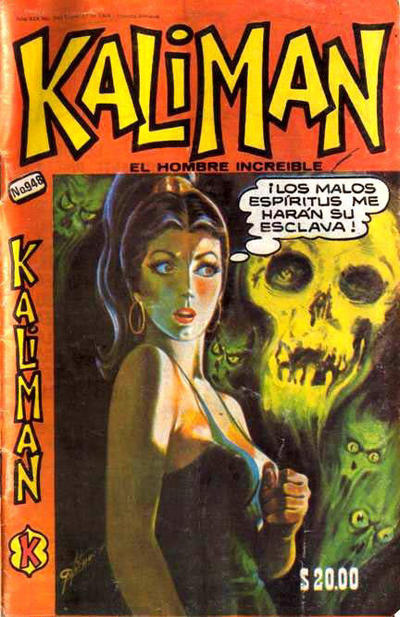 Cover for Kalimán El Hombre Increíble (Promotora K, 1965 series) #948