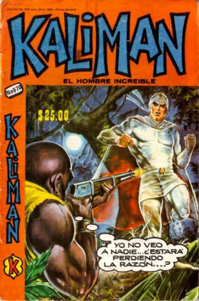 Cover for Kalimán El Hombre Increíble (Promotora K, 1965 series) #970