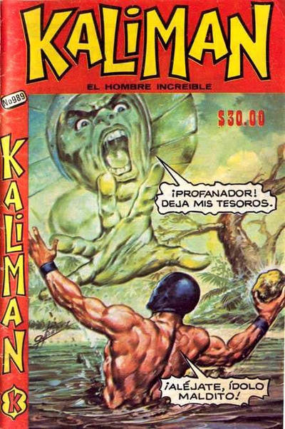 Cover for Kalimán El Hombre Increíble (Promotora K, 1965 series) #989