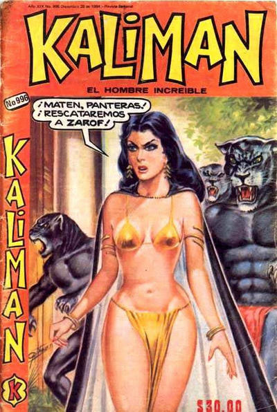 Cover for Kalimán El Hombre Increíble (Promotora K, 1965 series) #996