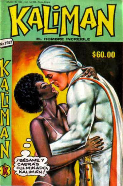 Cover for Kalimán El Hombre Increíble (Promotora K, 1965 series) #1062