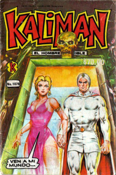 Cover for Kalimán El Hombre Increíble (Promotora K, 1965 series) #1078