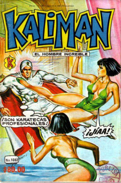 Cover for Kalimán El Hombre Increíble (Promotora K, 1965 series) #1082