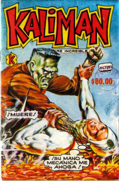 Cover for Kalimán El Hombre Increíble (Promotora K, 1965 series) #1083