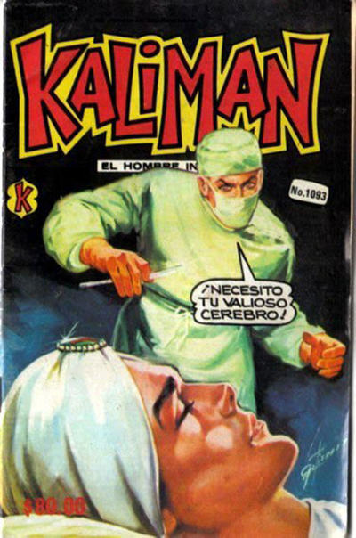 Cover for Kalimán El Hombre Increíble (Promotora K, 1965 series) #1093