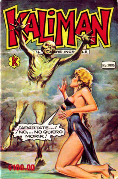 Cover for Kalimán El Hombre Increíble (Promotora K, 1965 series) #1095