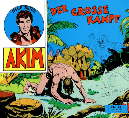 Cover for Akim (Bozzesi, 1960 series) #28