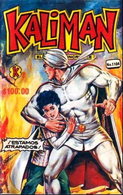 Cover for Kalimán El Hombre Increíble (Promotora K, 1965 series) #1104