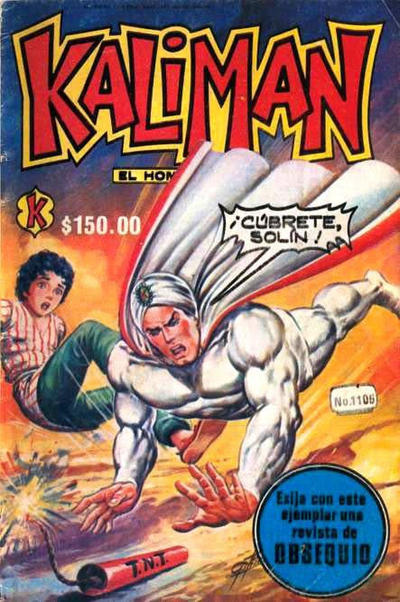 Cover for Kalimán El Hombre Increíble (Promotora K, 1965 series) #1105