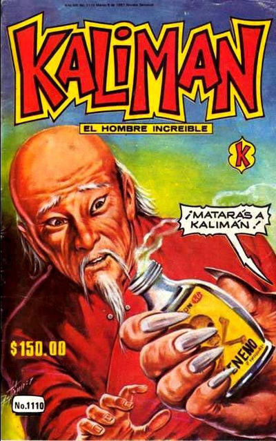 Cover for Kalimán El Hombre Increíble (Promotora K, 1965 series) #1110