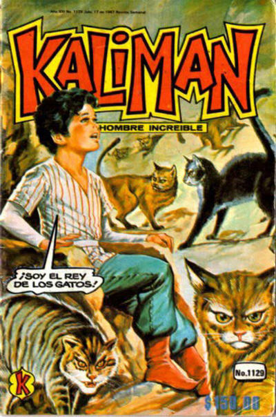 Cover for Kalimán El Hombre Increíble (Promotora K, 1965 series) #1129
