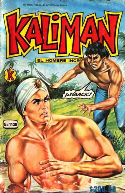 Cover for Kalimán El Hombre Increíble (Promotora K, 1965 series) #1130