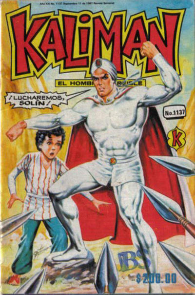 Cover for Kalimán El Hombre Increíble (Promotora K, 1965 series) #1137