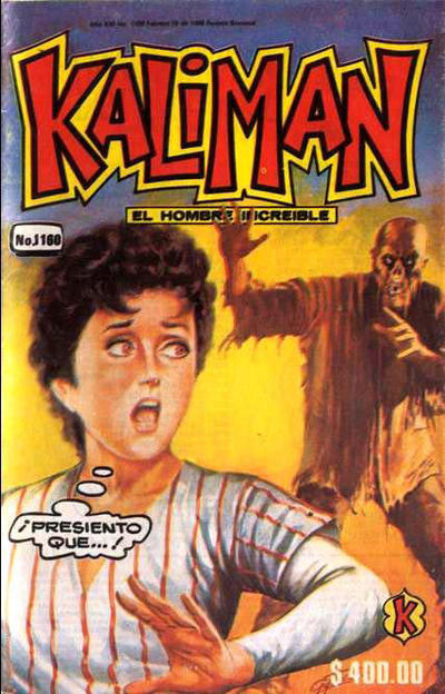 Cover for Kalimán El Hombre Increíble (Promotora K, 1965 series) #1160