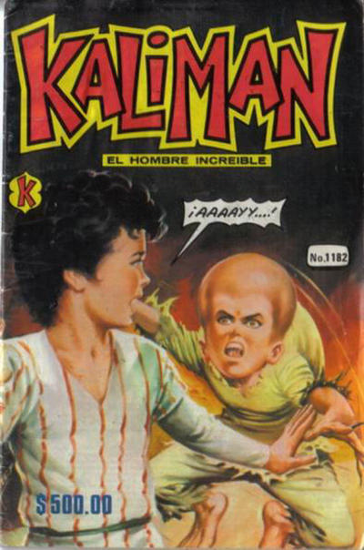 Cover for Kalimán El Hombre Increíble (Promotora K, 1965 series) #1182