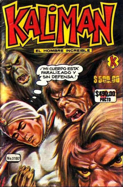 Cover for Kalimán El Hombre Increíble (Promotora K, 1965 series) #1197