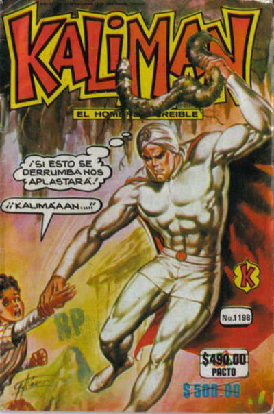 Cover for Kalimán El Hombre Increíble (Promotora K, 1965 series) #1198